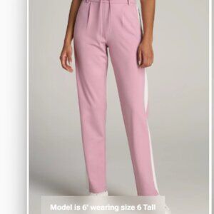 AMERICAN TALL PULL ON TUXEDO STRIPE PANTS (NWT)